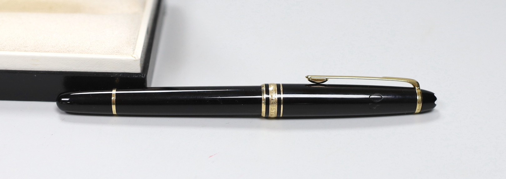 Two cased Mont Blanc Meisterstuck pens - a No149 fountain pen and a Pix ballpoint